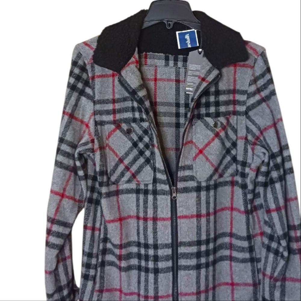 WESC Fleece Jacket Full Zipper Front for Men & Women. Size S/M NWT